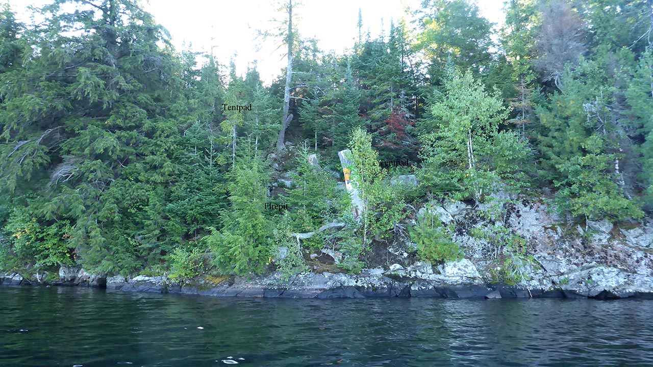 Three Mile Lake Campsite 11