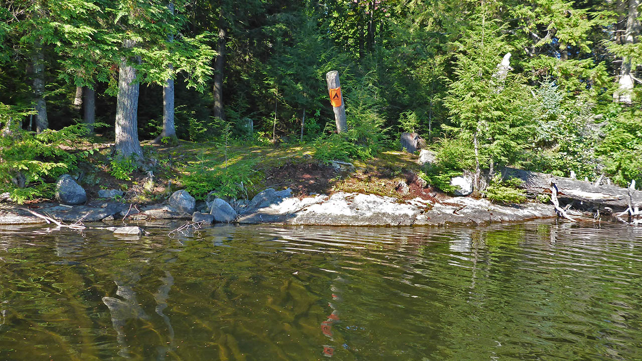 Three Mile Lake Campsite 8