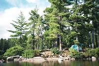 From sunrise to sunset, this campsite provides an ideal setting for summer activities. At night, it's 'front-row center' for the Milky Way.