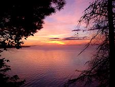 Sunrise over Opeongo . . . check-out 'A Lesson Learned'