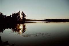 White Trout Lake evening