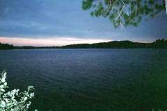 Evening on Burntroot Lake